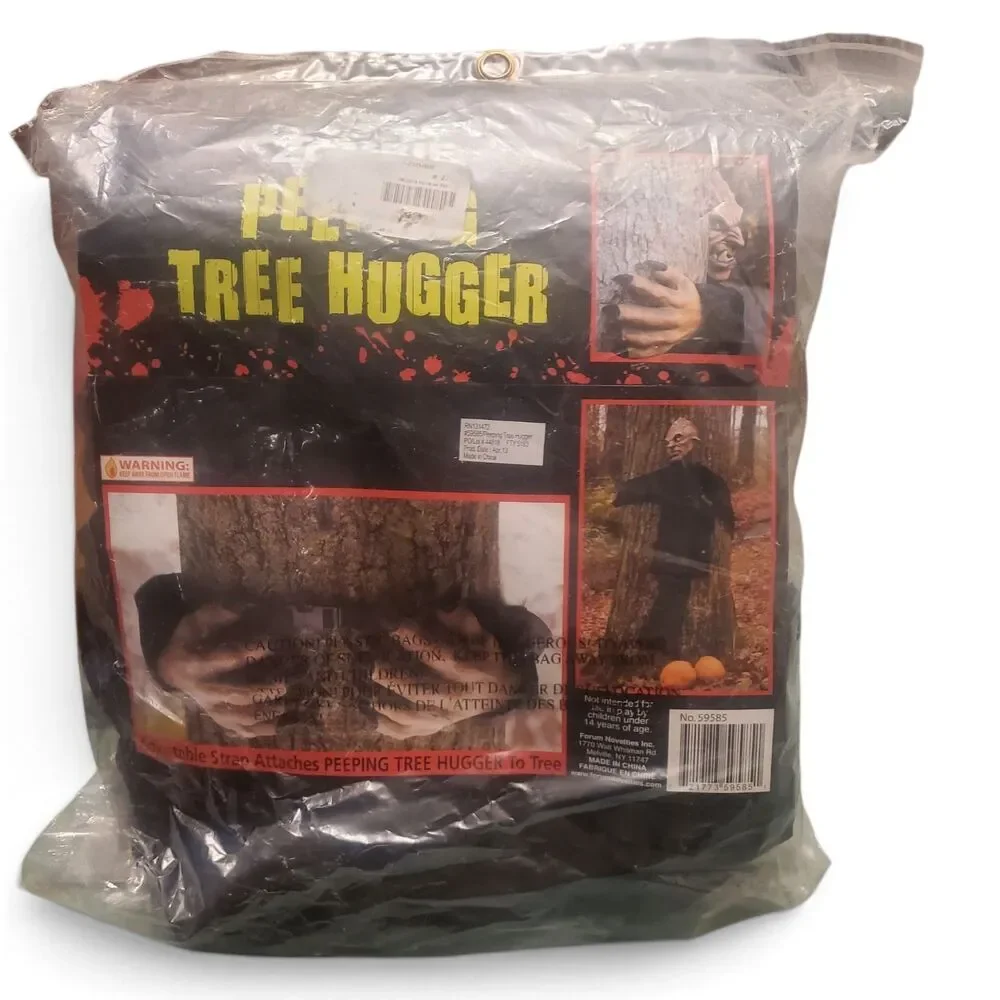 Halloween Zombie Peeping Tree Hugger Yard Decoration